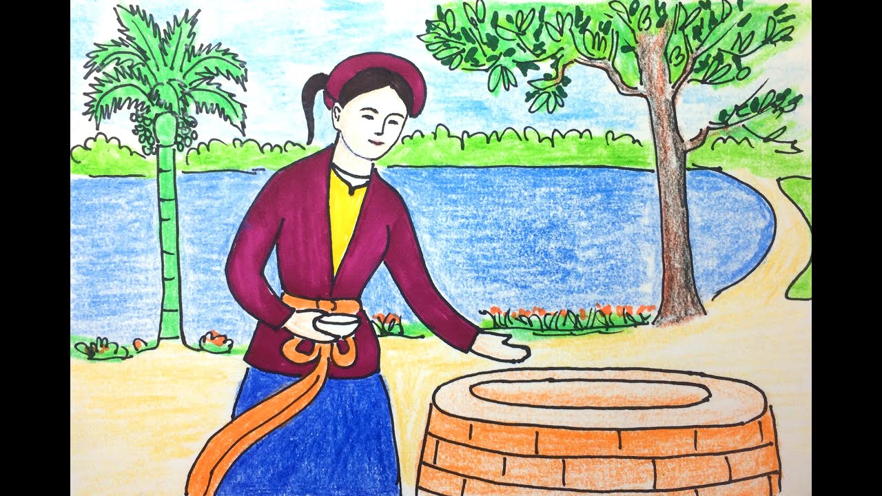 Minh họa truyện cổ tích Tấm Cám