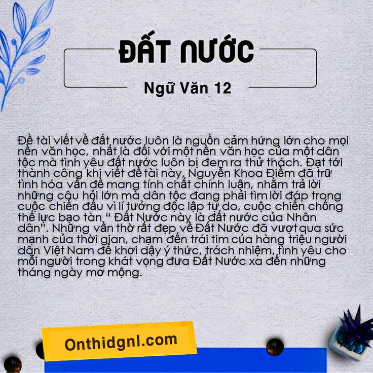 Mở Bài Đất Nước Hay Nhất Gallery 2