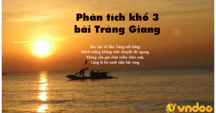 Mở Bài Tràng Giang Khổ 3, 4 Gallery 2