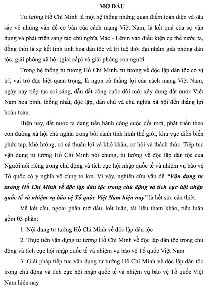 Tư tưởng Hồ Chí Minh: Bản sắc và tầm nhìn