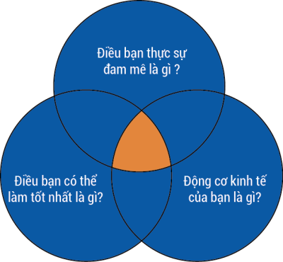 Mô Hình Con Nhím: Chiến lược tập trung vào 3 vòng tròn giao nhau