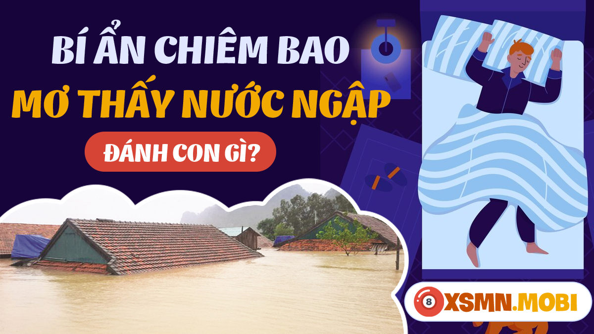 Mơ nước ngập mênh mông đánh con gì?