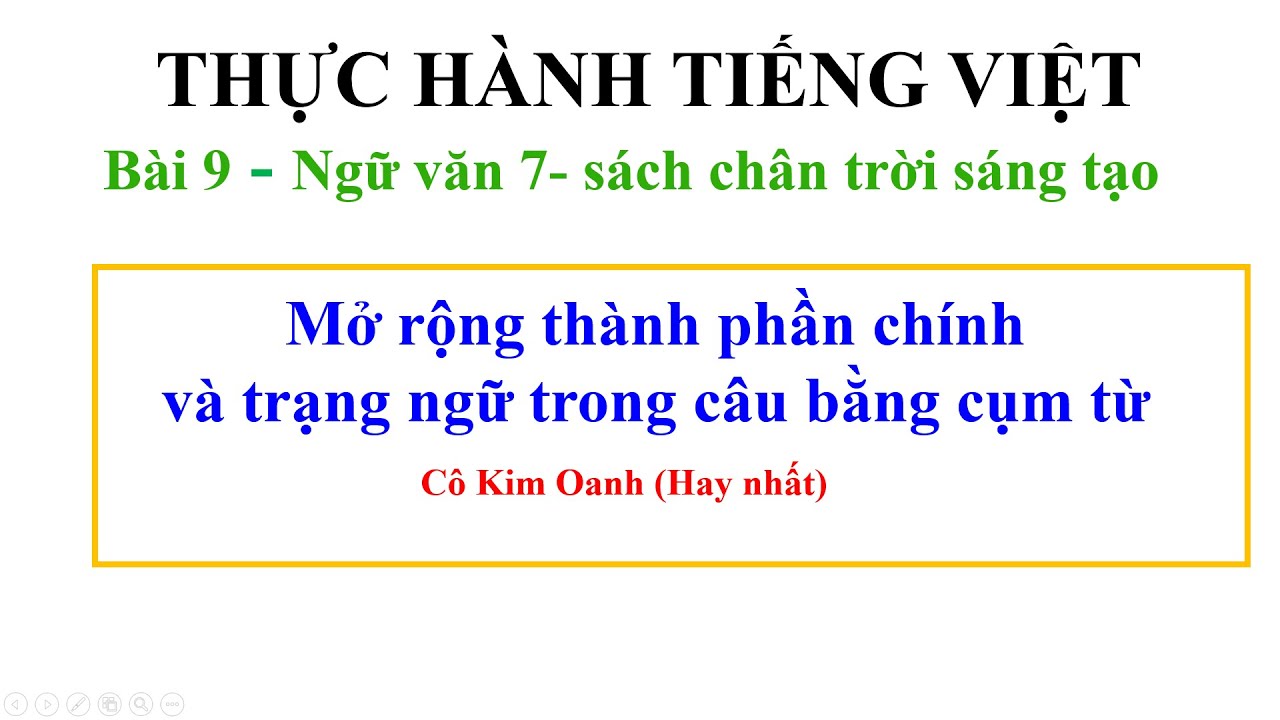 Mở rộng trạng ngữ của câu bằng cụm từ Gallery 2