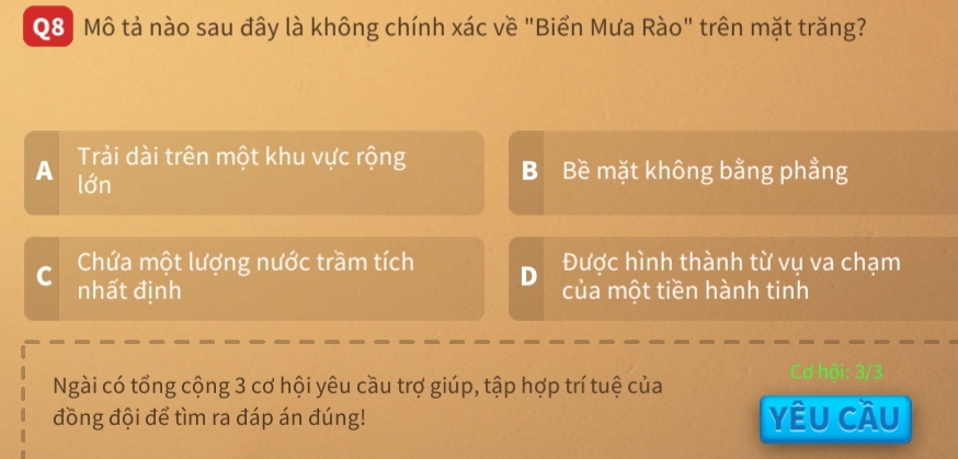 Biển Mưa Rào Trên Mặt Trăng