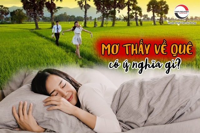 Mơ về quê gặp người thân báo hiệu điều gì?