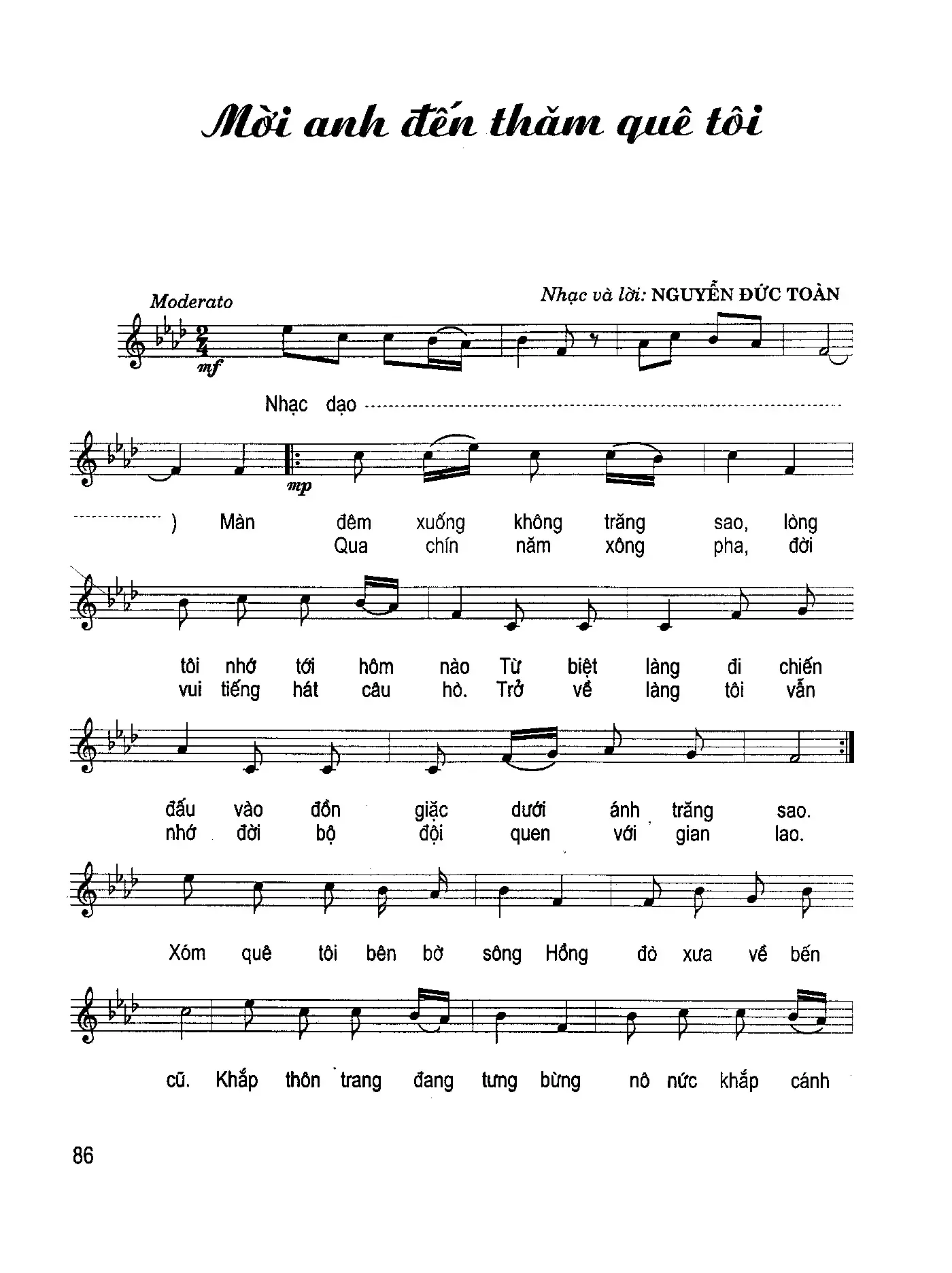 Mời Anh Đến Thăm Quê Tôi