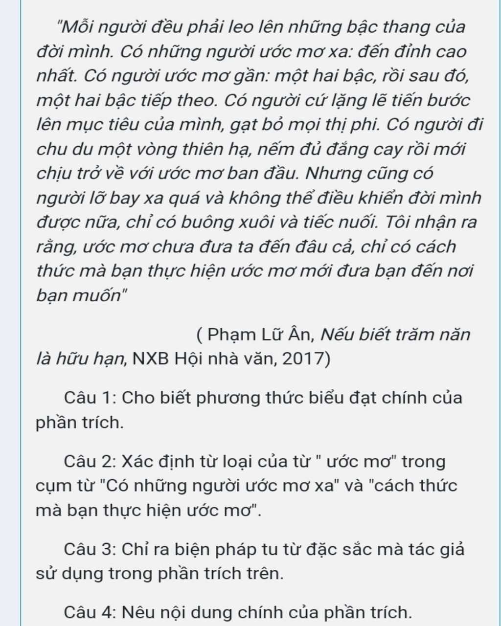 Mỗi Người Đều Phải Leo Lên Những Bậc Thang Đời Mình