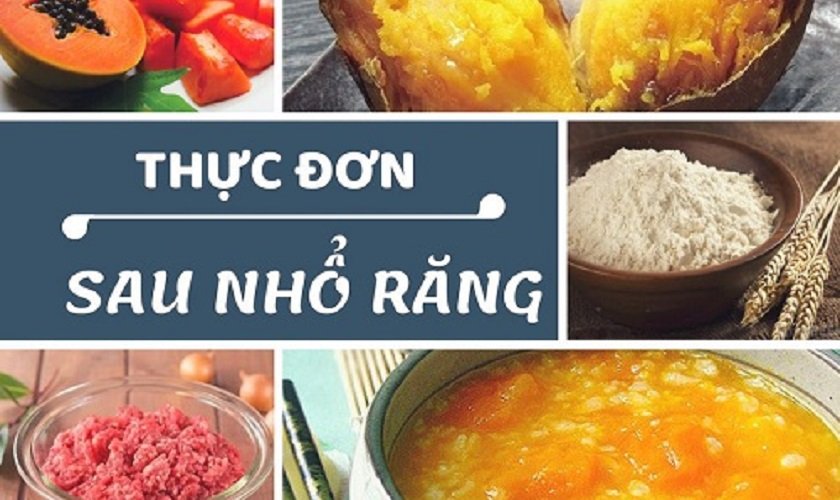Mới nhổ răng nên ăn gì cho mau lành?