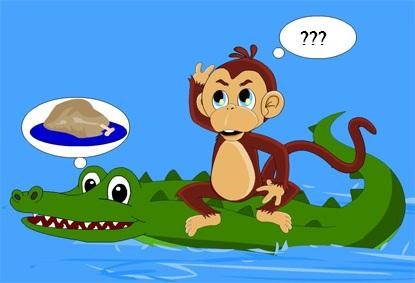 Khỉ và Cá sấu: Cuộc chiến trí tuệ hay sự may mắn? Gallery 1