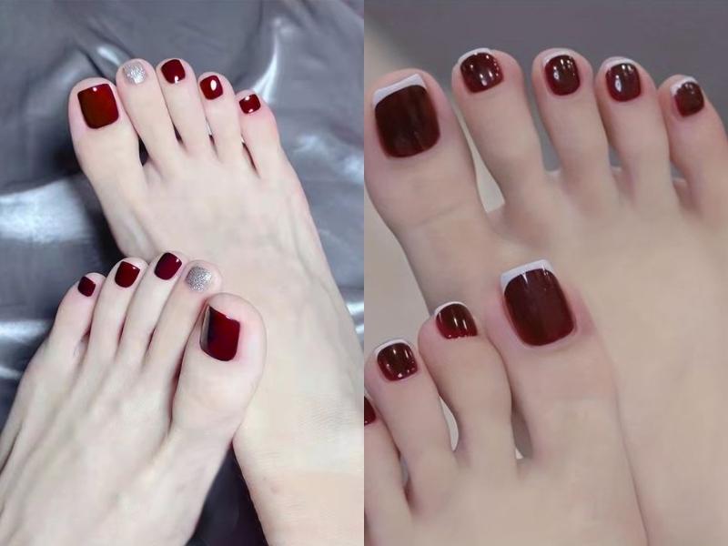 Móng Chân Đỏ Đẹp: Hướng Dẫn Chọn Màu & Kiểu Dáng Thu Hút