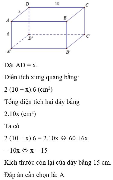 Diện tích xung quanh hình hộp chữ nhật là gì? Công thức tính diện tích xung quanh hình hộp chữ nhật Gallery 2