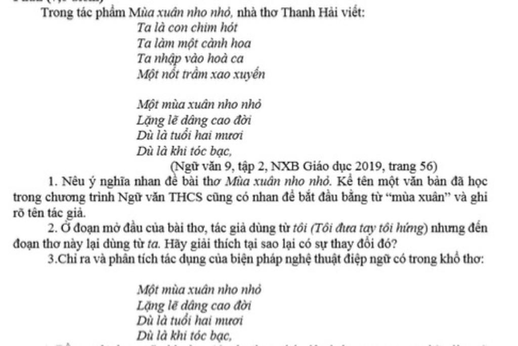 Một Mùa Xuân Nho Nhỏ Lặng Lẽ Dâng Cho Đời Dù Là Tuổi Hai Mươi Dù Là Khi Tóc Bạc Gallery 2