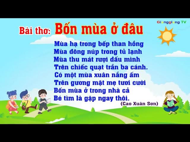 Bài thơ bốn mùa ở đâu? Gallery 2