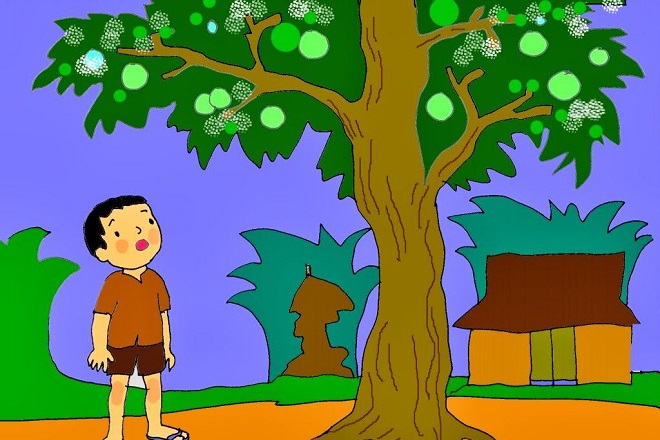 Minh họa truyện cổ tích lớp 8 đơn giản Gallery 1