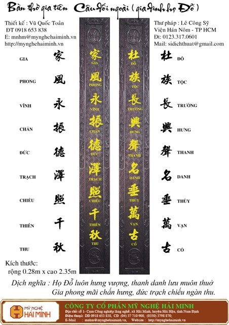 Câu Đối Chữ Nôm: Nghệ Thuật Và Ý Nghĩa Gallery 2
