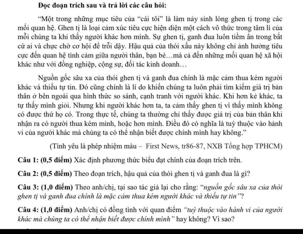 Mục tiêu của cái tôi: Tự tin và thành công