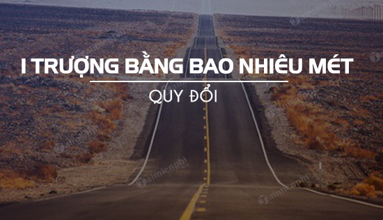 Một Trượng Bằng Bao Nhiêu Mét?