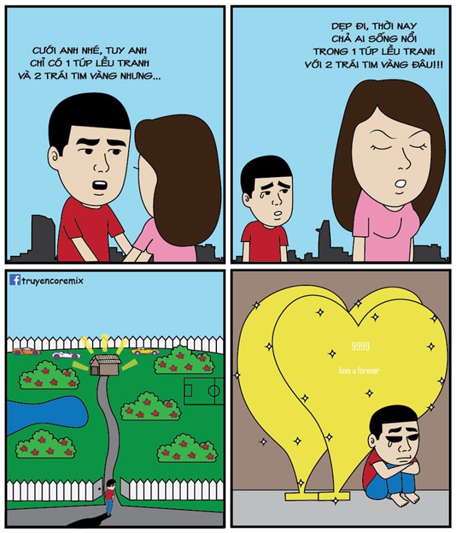 Một Túp Lều Tranh Hai Quả Tim Vàng