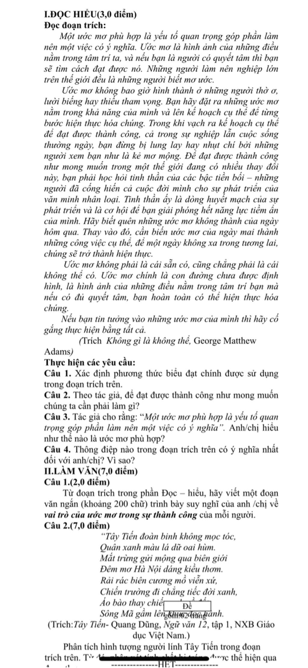 Một Ước Mơ Phù Hợp Là Yếu Tố Quan Trọng Gallery 2