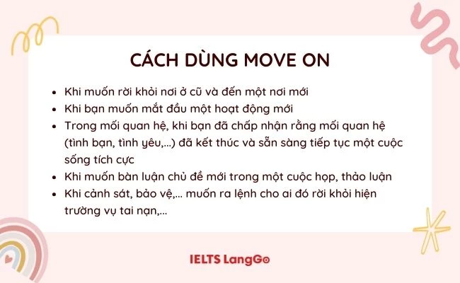 Move On Nghĩa Là Gì?