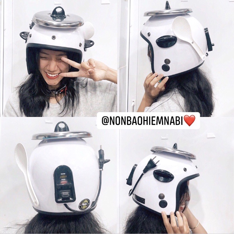 Mũ Bảo Hiểm Nồi Cơm Điện - An Toàn Tuyệt Đối Khi Đi Xe