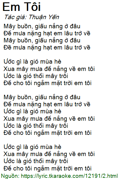 Mưa Buồn Giấu Nắng Ở Đâu