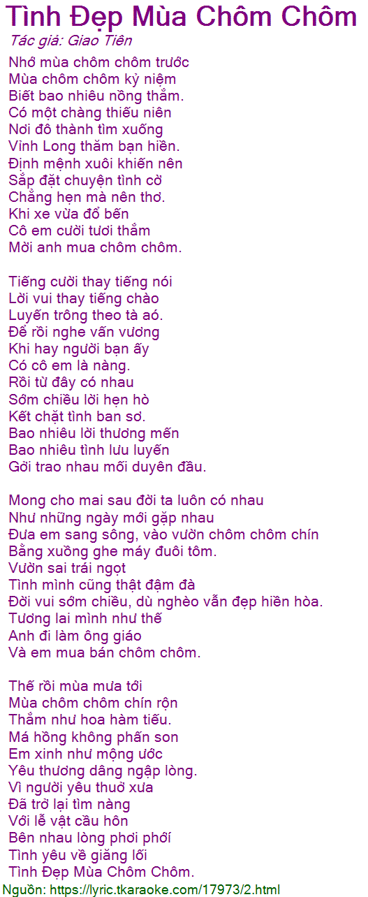 Nhớ Mùa Chôm Chôm Trước Gallery 2