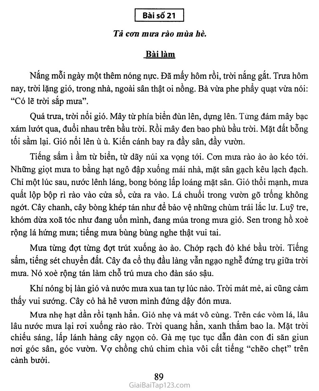 Tả Cơn Mưa Gallery 2