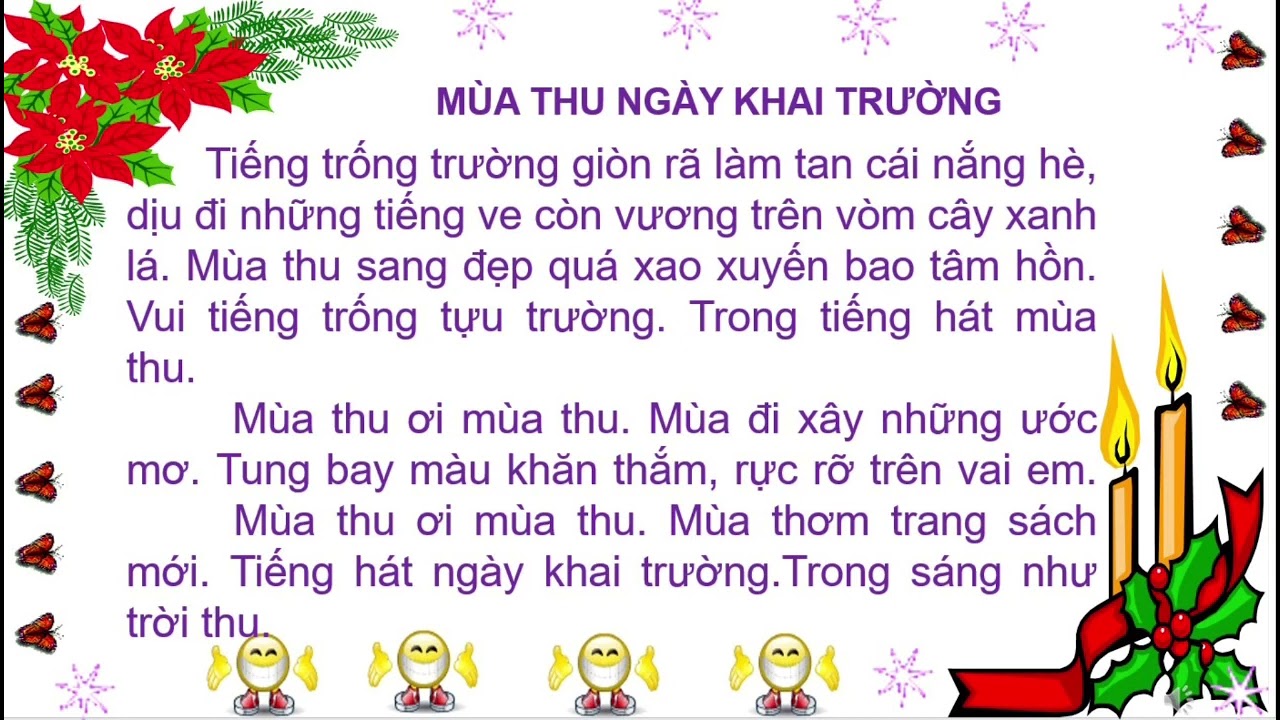 Mùa Thu Ơi Mùa Thu Mùa Đi Xây Những Ước Mơ