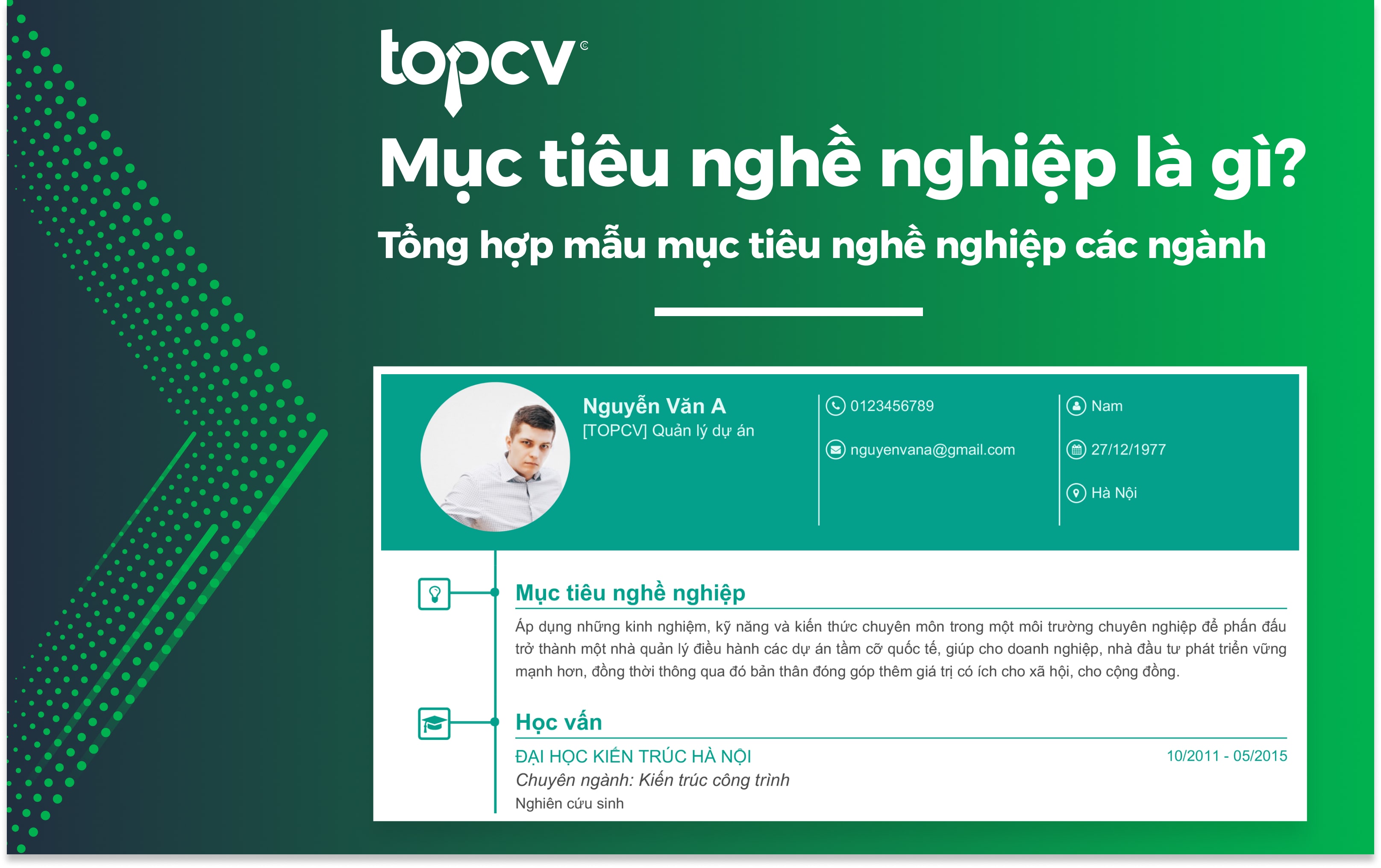 Xác định mục tiêu nghề nghiệp rõ ràng để thành công Gallery 2