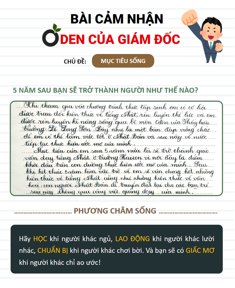 Thiết lập Mục Tiêu Trong Tương Lai Hiệu Quả