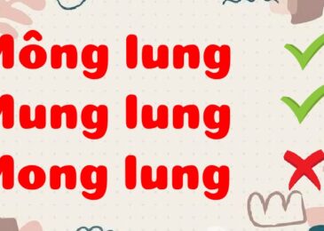 Mông lung hay mùng lung?