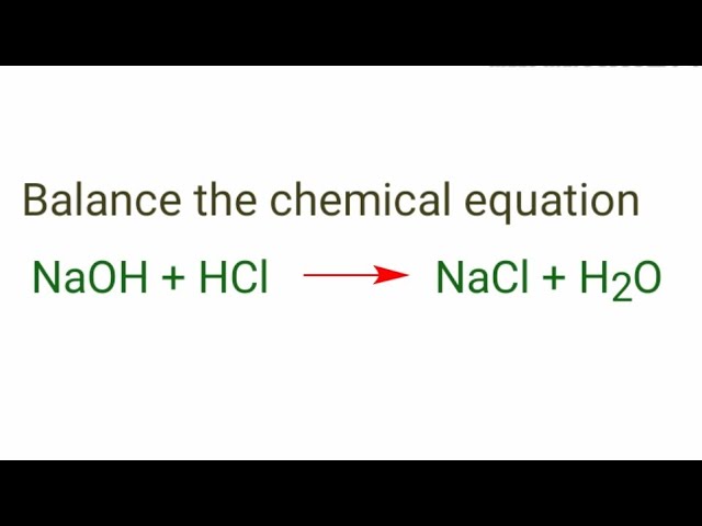 NaCl + H2O = NaOH + HCl: Phản ứng có xảy ra không? Gallery 2
