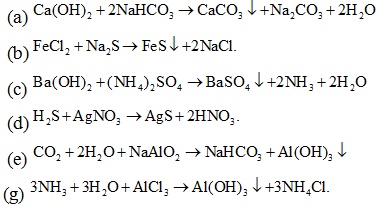 Phản ứng NaHCO3 + Ca(OH)2 tỉ lệ 2:1