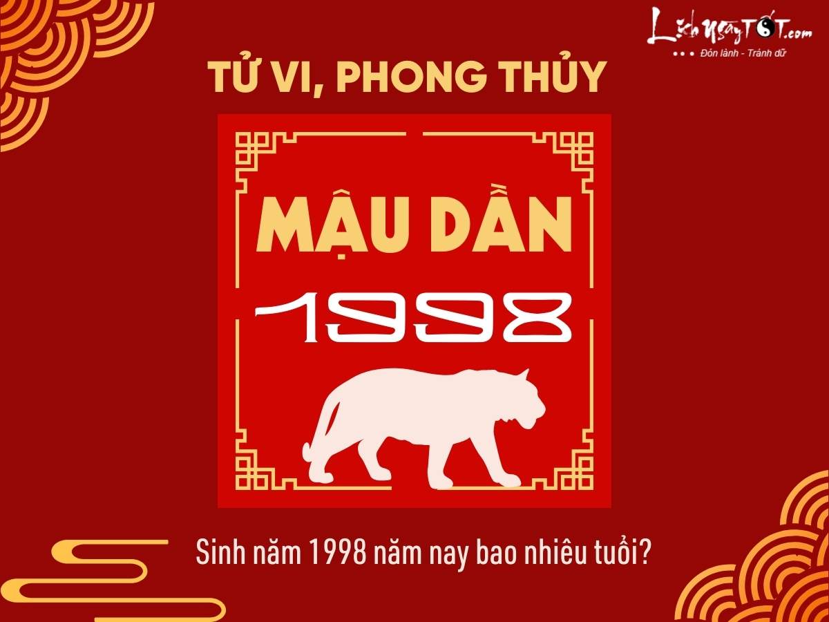 Năm 1998 Bao Nhiêu Tuổi?