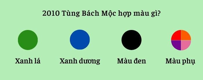 2010 Kỵ Màu Gì? Gallery 1