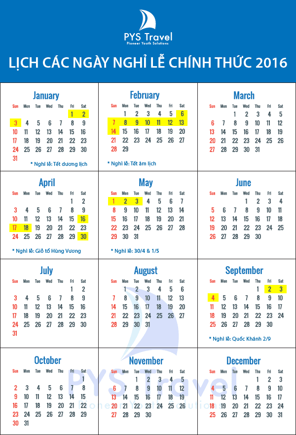 Năm 2016 có bao nhiêu ngày?