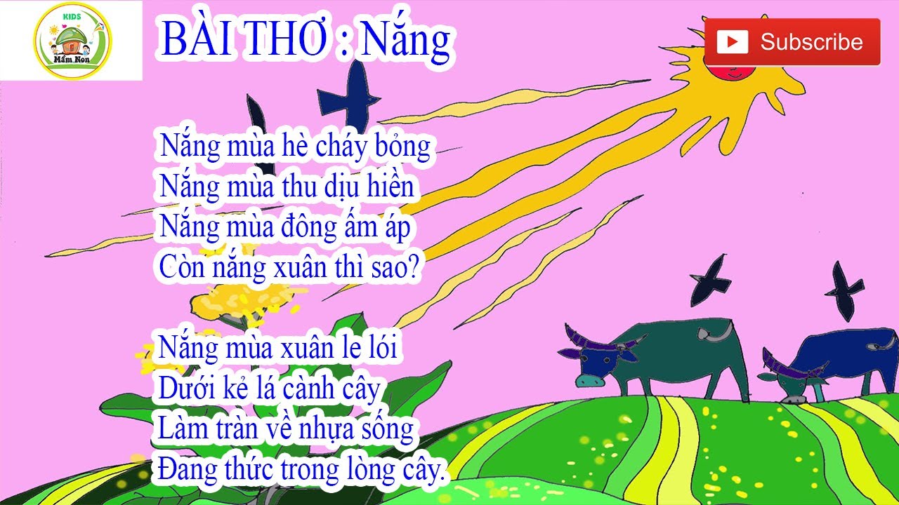 Nắng Thơ - Những vần thơ say đắm dưới ánh nắng vàng