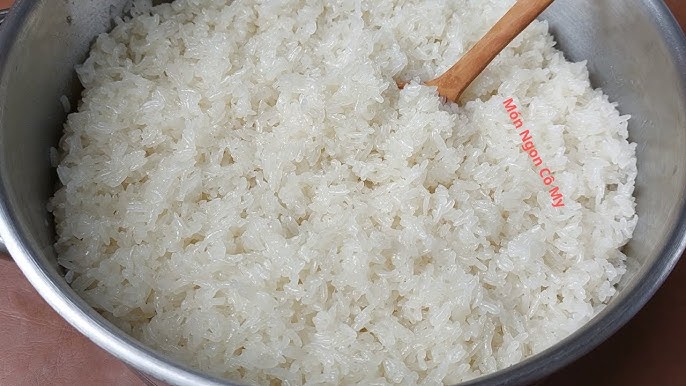 Nấu Xôi Trắng Nước Cốt Dừa Thơm Ngon, Dẻo Mịn