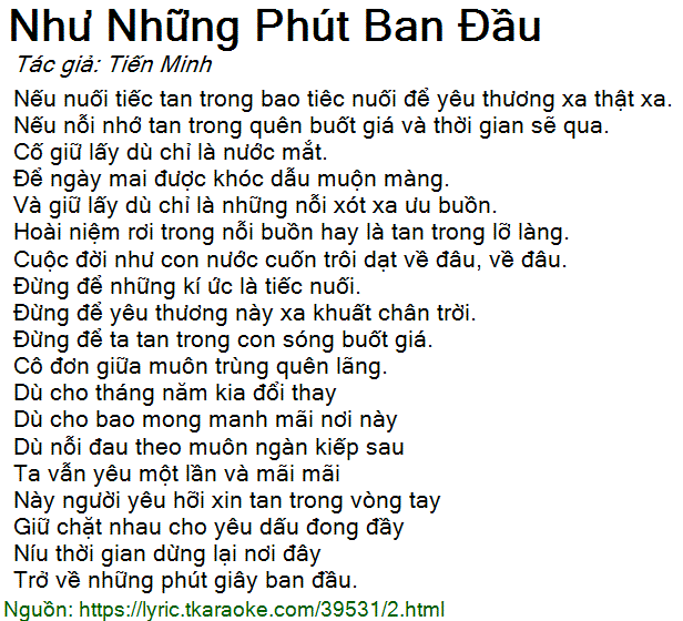 Này người yêu hỡi xin em trong vòng tay