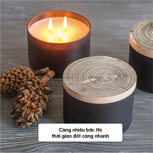 Nến thơm dùng được bao lâu?