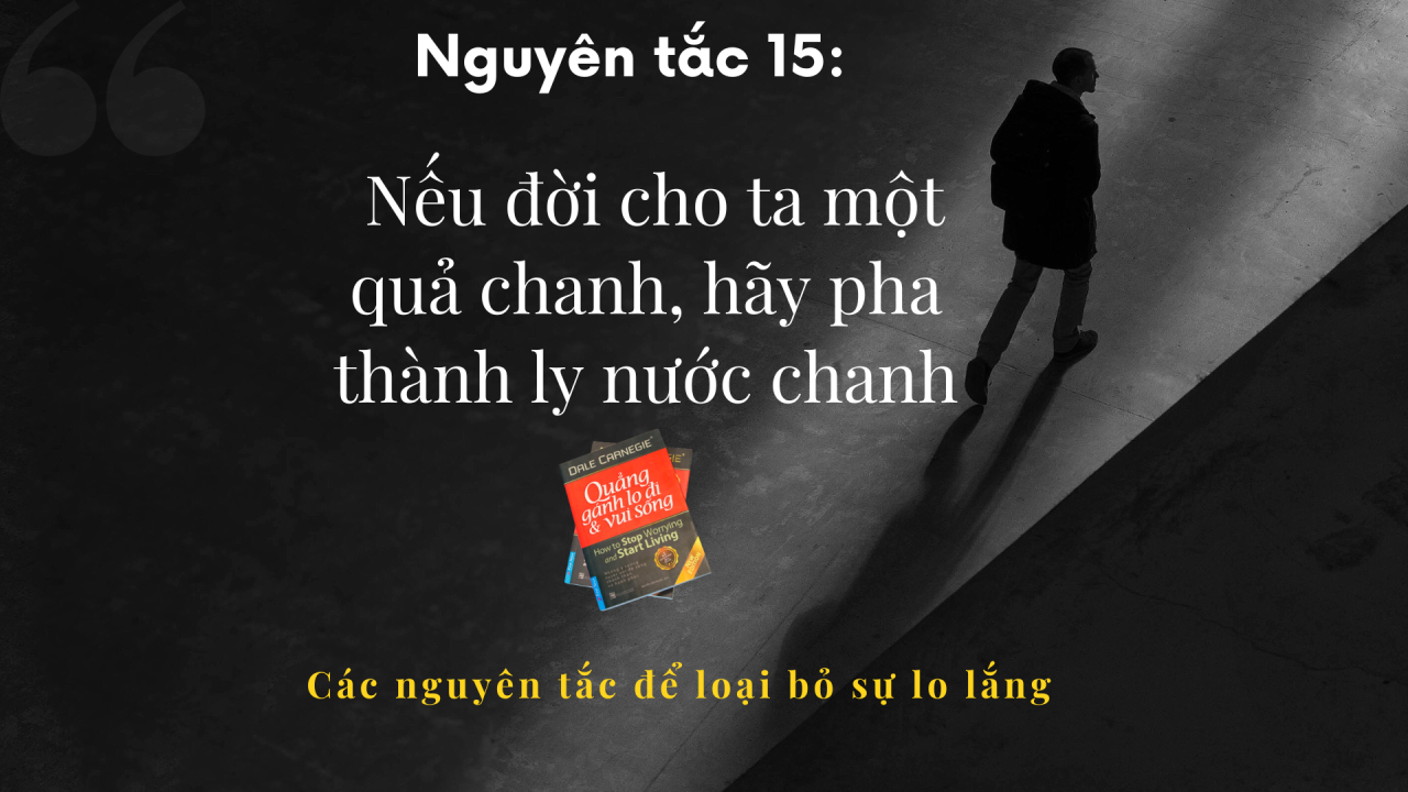Nếu Cuộc Đời Ném Vào Mặt Bạn Một Quả Chanh, Hãy Vắt Nước Chanh Thay Vì Chê Nó Chua Quá Gallery 2