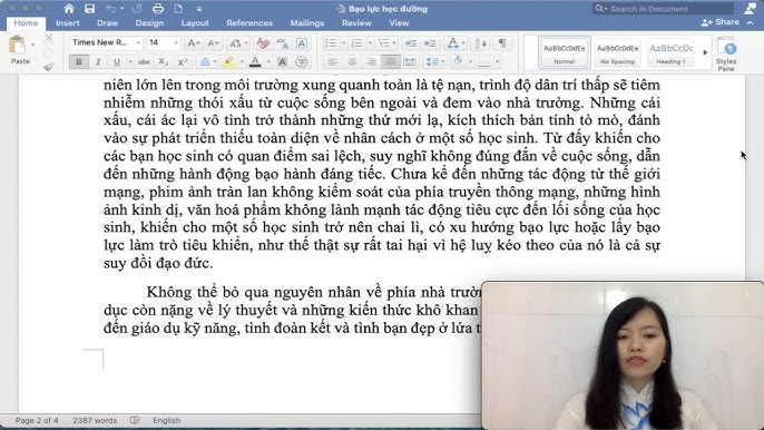 Suy nghĩ của em về vấn đề học đường
