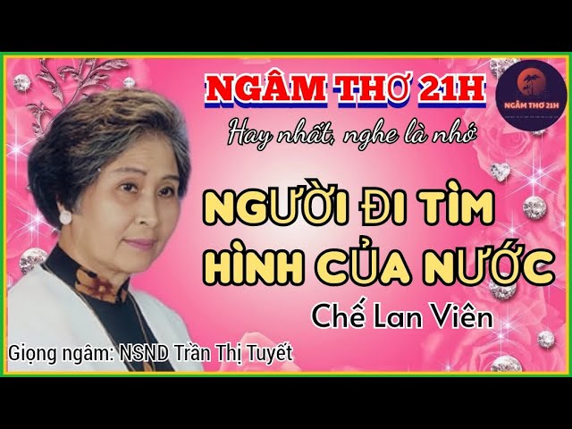 Ngâm thơ Người đi tìm hình của nước