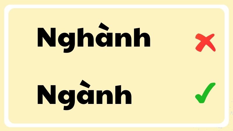 Ngành hay Nghề là đúng?