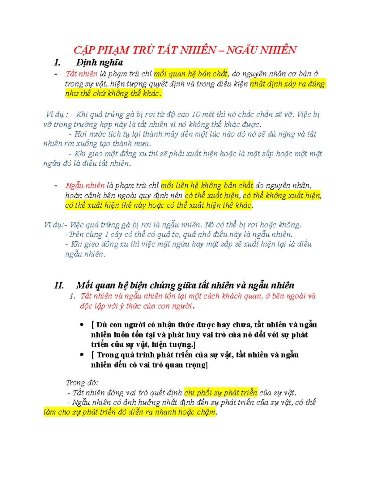Sự Khác Biệt Giữa Tất Nhiên và Ngẫu Nhiên Gallery 2