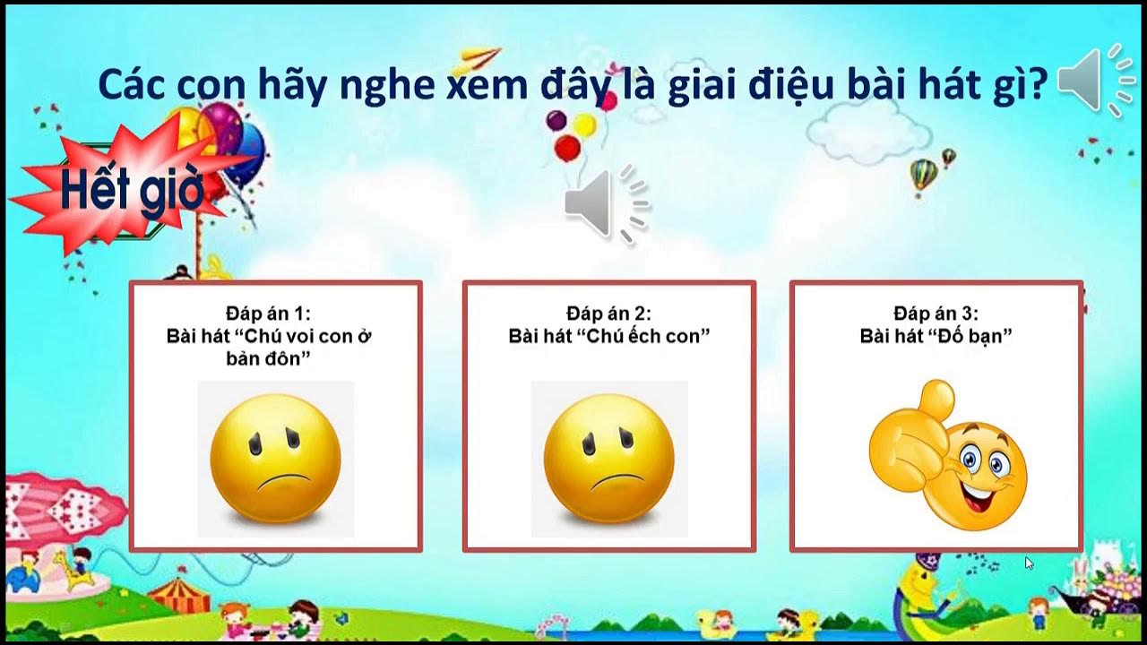Nghe Giai Điệu Đoán Tên Bài Hát