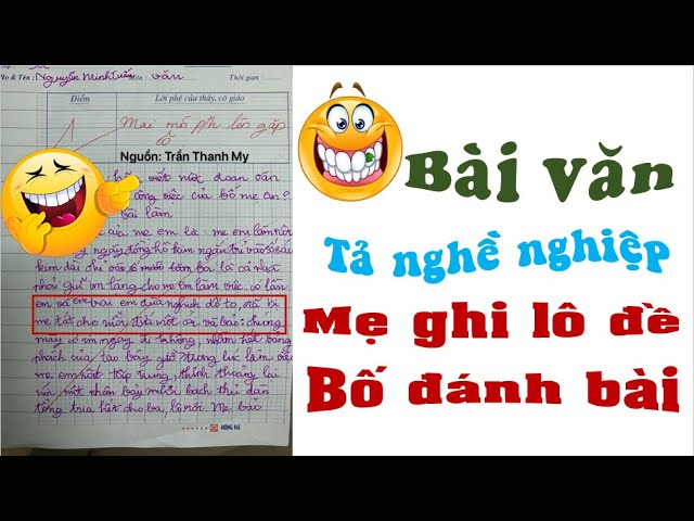 Bài Văn Tả Nghề Nghiệp Của Bố Mẹ Gallery 1