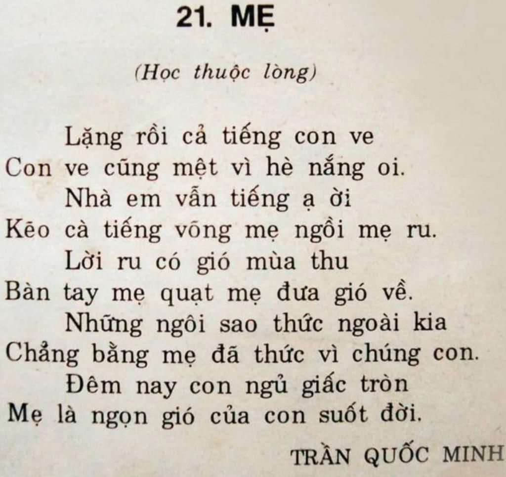 Bài Thơ Mẹ Của Trần Quốc Minh - Phân Tích Chi Tiết Gallery 2