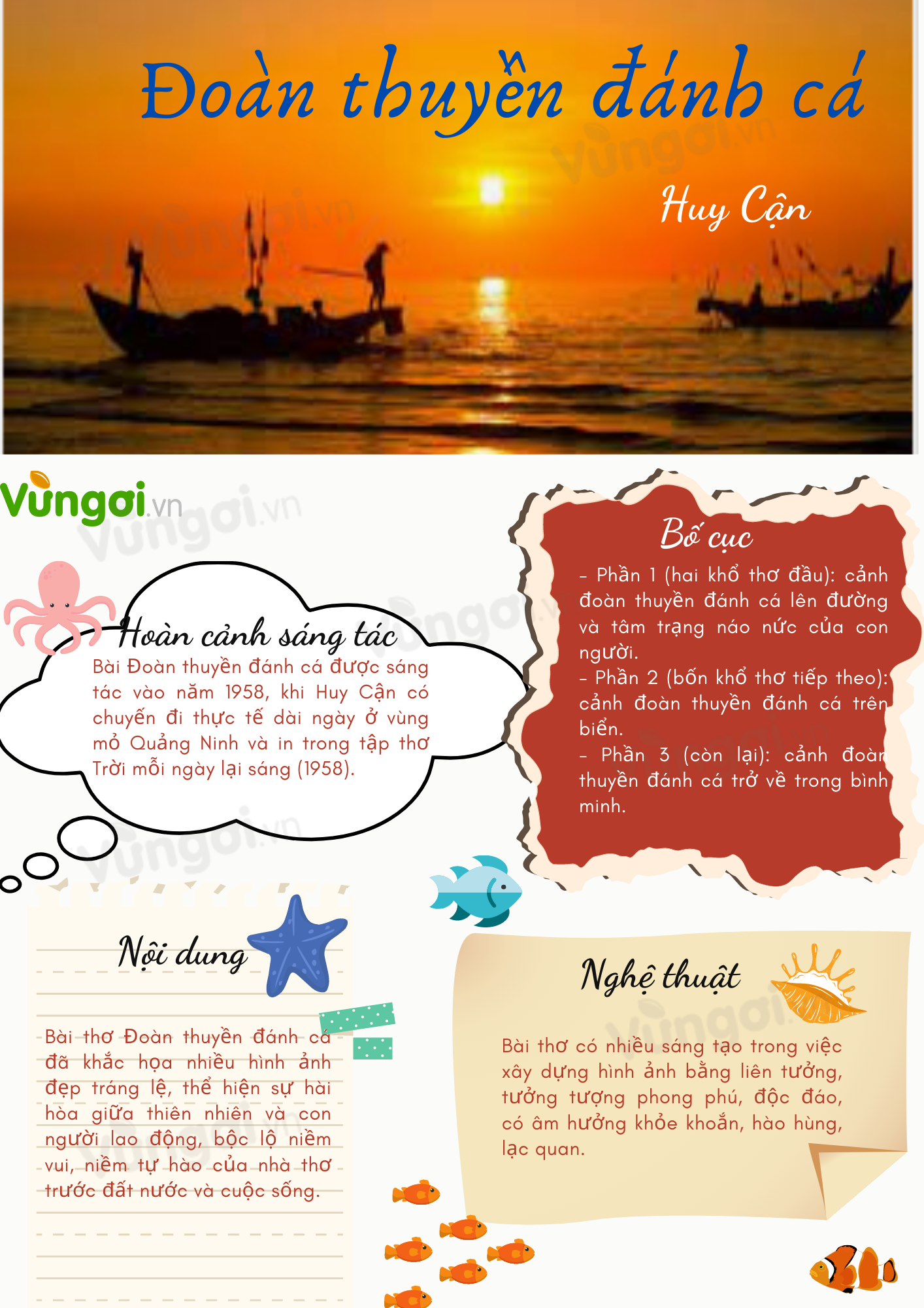 Đoạn Thuyền Đánh Cá - Huy Cận Gallery 2